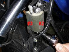 Unfastening ignition coil #2/#3 - click for larger image