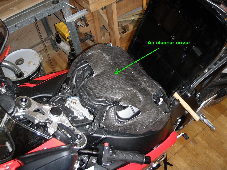 Air Cleaner Housing - Removal/Istallation - CBR1000RR8 DIY fuel filter 2007 honda cbr600rr 